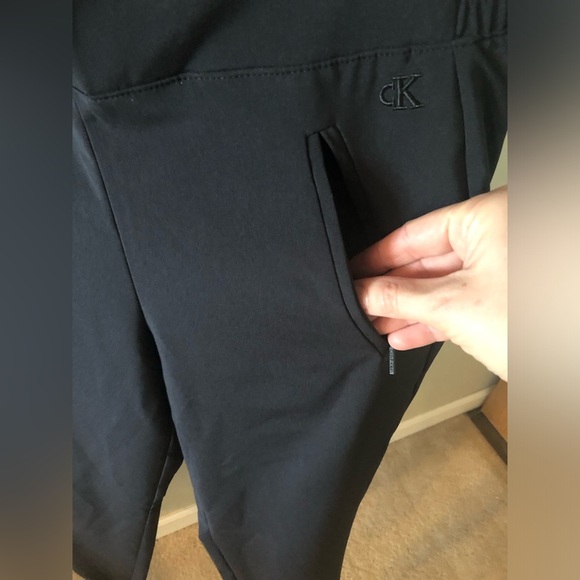 Calvin Klein Black Track Pants - Picture 4 of 7